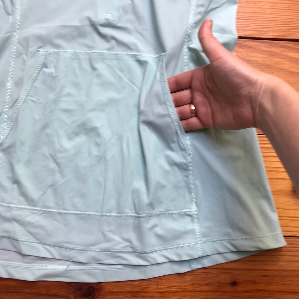 Lululemon Mint Half Zip Hoodie, EUC, 10 - Picture 5 of 16